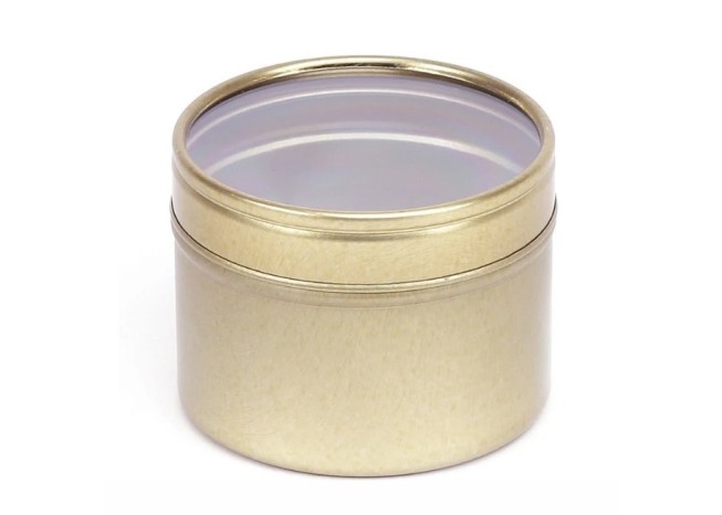 GOLD WINDOW 100ml ΜΕΤΑΛΛΙΚΟ ΚΟΥΤΙ Δ 6.4 Χ 4.5 εκ GOLD WINDOW 100ml ΜΕΤΑΛΛΙΚΟ ΚΟΥΤΙ Δ 6.4 Χ 4.5 εκ