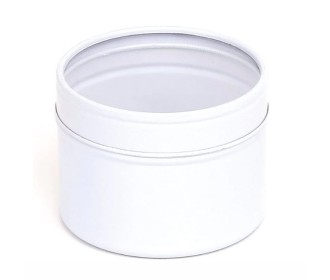 WHITE WINDOW 100ml ΜΕΤΑΛΛΙΚΟ ΚΟΥΤΙ Δ6.4 Χ 4.5 εκ
