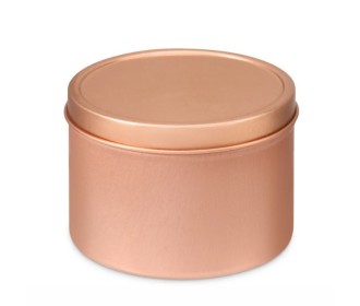 ROSE GOLD 250ml ΜΕΤΑΛΛΙΚΟ ΚΟΥΤΙ Δ8 Χ 5.5 εκ.