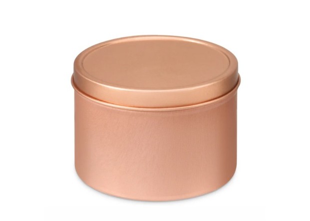 ROSE GOLD 250ml ΜΕΤΑΛΛΙΚΟ ΚΟΥΤΙ Δ8 Χ 5.5 εκ. ROSE GOLD 250ml ΜΕΤΑΛΛΙΚΟ ΚΟΥΤΙ Δ8 Χ 5.5 εκ.