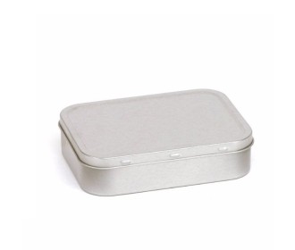 SILVER ΜΕΤΑΛΛΙΚΟ ΚΟΥΤΙ 10.8X8X2.7 εκ 200ml
