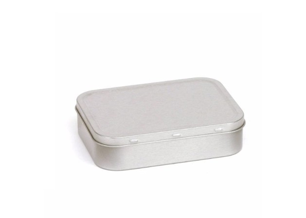 SILVER ΜΕΤΑΛΛΙΚΟ ΚΟΥΤΙ 10.8X8X2.7 εκ 200ml SILVER ΜΕΤΑΛΛΙΚΟ ΚΟΥΤΙ 10.8X8X2.7 εκ 200ml