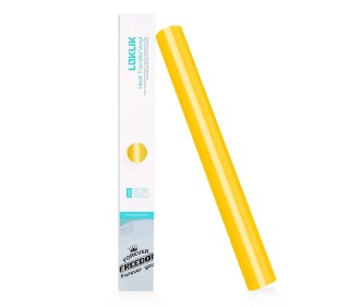 LOKLiK Heat Transfer Vinyl Basic Yellow 30cm x 180cm LOKLiK Heat Transfer Vinyl Basic Yellow 30cm x 180cm