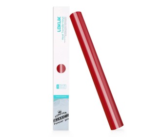 LOKLiK Heat Transfer Vinyl Basic Red 30cm x 180cm LOKLiK Heat Transfer Vinyl Basic Red 30cm x 180cm