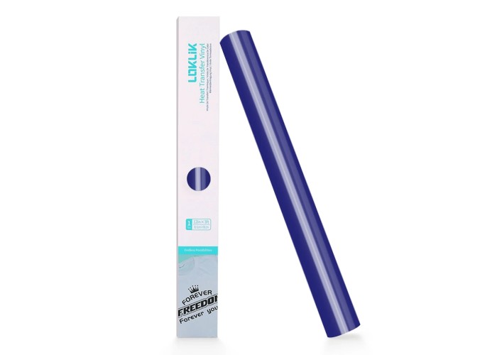 LOKLiK Heat Transfer Vinyl Basic Royal Blue 30cm x 180cm LOKLiK Heat Transfer Vinyl Basic Royal Blue 30cm x 180cm