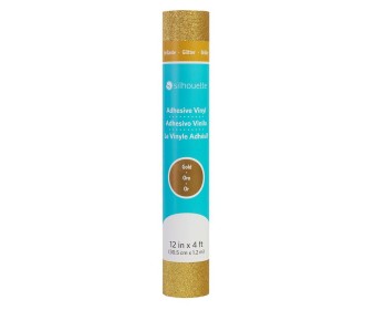 Βινύλιο αυτοκόλλητο Glitter Χρυσό 30.5cm x 1.2m Βινύλιο αυτοκόλλητο Glitter Χρυσό 30.5cm x 1.2m