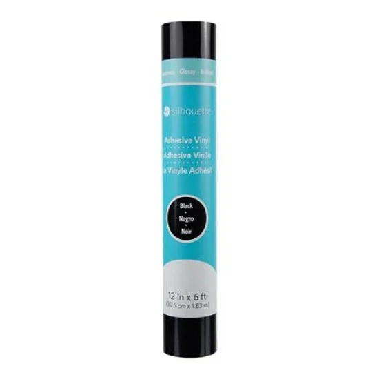 Βινύλιο αυτοκόλλητο 30.5cm x 1.83m gloss - Μαύρο Βινύλιο αυτοκόλλητο 30.5cm x 1.83m gloss - Μαύρο