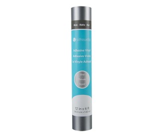Βινύλιο Removable Adhesive Αυτοκόλλητο Matte -Ασημί 30.5cm x 1.83m Βινύλιο Removable Adhesive Αυτοκόλλητο Matte -Ασημί 30.5cm x 1.83m