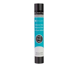 Βινύλιο αυτοκόλλητο μεταλλικό Brushed Black  30.5cm x 1.2m Βινύλιο αυτοκόλλητο μεταλλικό Brushed Black  30.5cm x 1.2m
