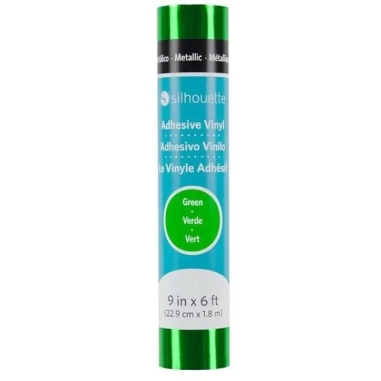 Βινύλιο Αυτοκόλλητο Μεταλλικό Πράσινο 22.9cm X 1.8m Gloss Βινύλιο Αυτοκόλλητο Μεταλλικό Πράσινο 22.9cm X 1.8m Gloss