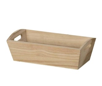 Ξύλινο καλάθι 28x14x9cm Ξύλινο καλάθι 28x14x9cm