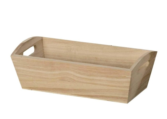 Ξύλινο καλάθι 28x14x9cm Ξύλινο καλάθι 28x14x9cm