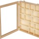 Ξύλινο κουτί με χωρίσματα 23x28cm Ξύλινο κουτί με χωρίσματα 23x28cm