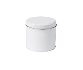 WHITE ΣΤΡΟΓΓΥΛΟ ΜΕΤΑΛΛΙΚΟ ΚΟΥΤΙ