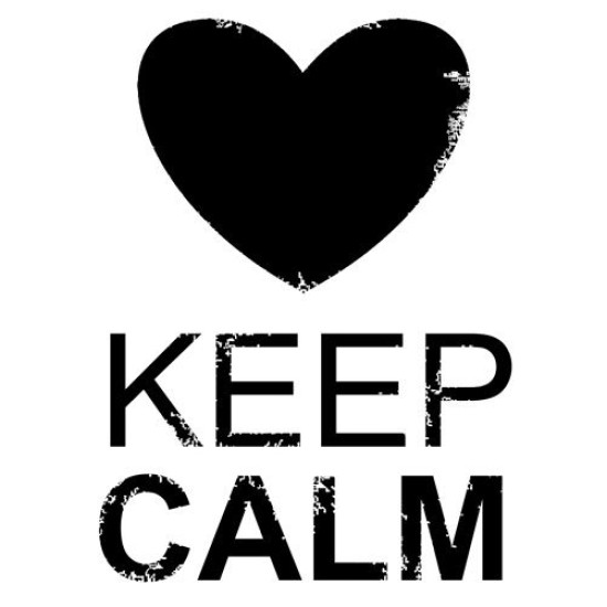 Σφραγίδα - Keep calm Σφραγίδα - Keep calm