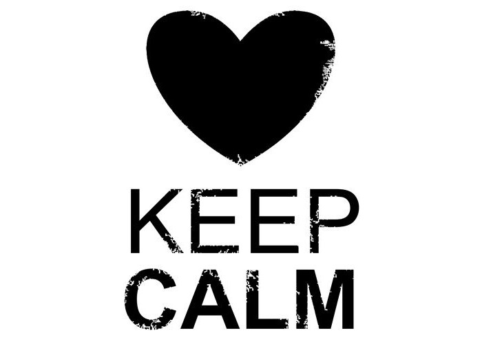 Σφραγίδα - Keep calm Σφραγίδα - Keep calm