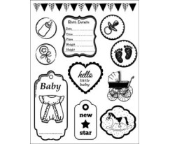 Σφραγίδα Hello Baby  Σφραγίδα Hello Baby