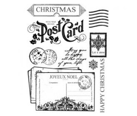 Σφραγίδα Christmas Post Card