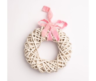 ΣΤΕΦΑΝΙ ΞΥΛΙΝΟ,ΒΕΡΓΑ ΠΛΑΚΕ ΔΙΑΜ:19CM WHITE ΣΤΕΦΑΝΙ ΞΥΛΙΝΟ,ΒΕΡΓΑ ΠΛΑΚΕ ΔΙΑΜ:19CM WHITE