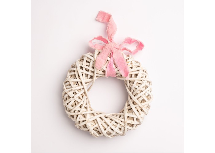 ΣΤΕΦΑΝΙ ΞΥΛΙΝΟ,ΒΕΡΓΑ ΠΛΑΚΕ ΔΙΑΜ:19CM WHITE ΣΤΕΦΑΝΙ ΞΥΛΙΝΟ,ΒΕΡΓΑ ΠΛΑΚΕ ΔΙΑΜ:19CM WHITE