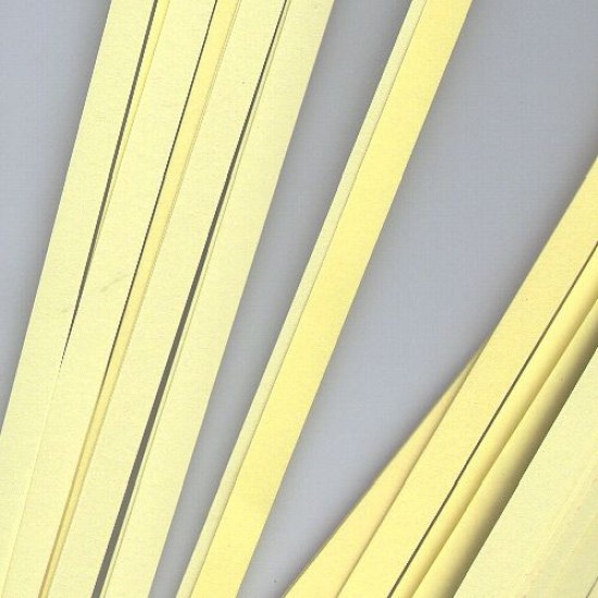 Xαρτολωρίδες Quilling 6mm - light yellow Xαρτολωρίδες Quilling 6mm - light yellow