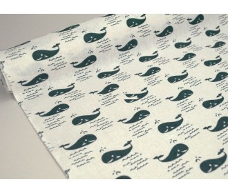 ΓΙΟΥΤΑ ΕΜΠΡΙΜΕ 0,40X2MET WHALE WHITE-BLUE ΓΙΟΥΤΑ ΕΜΠΡΙΜΕ 0,40X2MET WHALE WHITE-BLUE
