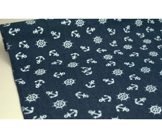 ΥΦΑΣΜΑ ΤΖΗΝ 0,40X2MET ANCHOR BLUE-WHITE ΥΦΑΣΜΑ ΤΖΗΝ 0,40X2MET ANCHOR BLUE-WHITE