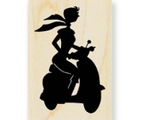 ΣΦΡΑΓΙΔΑ SASSY SCOOTER 4cm x 3cm  ΣΦΡΑΓΙΔΑ SASSY SCOOTER 4cm x 3cm