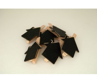 ΜΑΝΤΑΛΑΚΙΑ ΞΥΛΙΝΑ ΜΕ ΣΠΙΤΑΚΙ SET/6 5X4CM BEIGE-BLACK ΜΑΝΤΑΛΑΚΙΑ ΞΥΛΙΝΑ ΜΕ ΣΠΙΤΑΚΙ SET/6 5X4CM BEIGE-BLACK