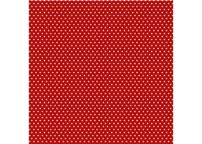 Xαρτόνι Scrapbooking 190gr 30cm x 30cm red small dot