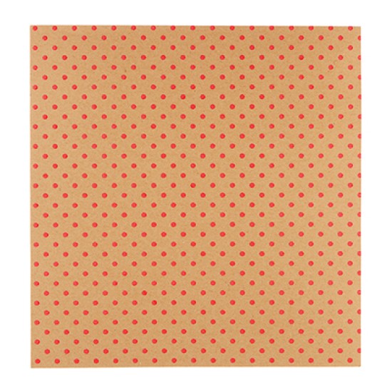 Xαρτόνι Scrapbooking 190gr 30cm x 30cm red dot Xαρτόνι Scrapbooking 190gr 30cm x 30cm red dot