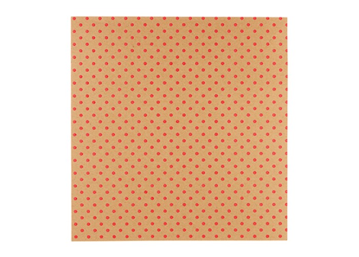 Xαρτόνι Scrapbooking 190gr 30cm x 30cm red dot Xαρτόνι Scrapbooking 190gr 30cm x 30cm red dot