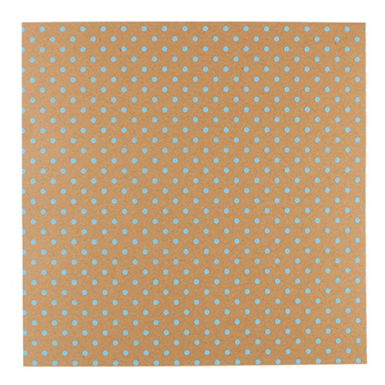Xαρτόνι Scrapbooking 190gr 30cm x 30cm baby blue dot Xαρτόνι Scrapbooking 190gr 30cm x 30cm baby blue dot