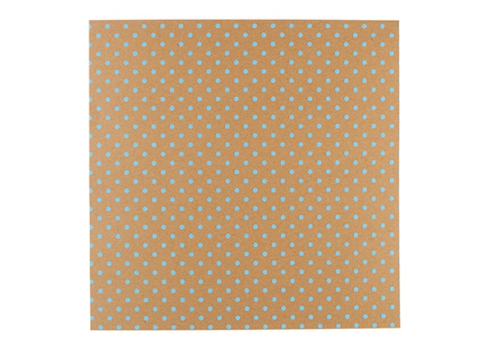 Xαρτόνι Scrapbooking 190gr 30cm x 30cm baby blue dot Xαρτόνι Scrapbooking 190gr 30cm x 30cm baby blue dot