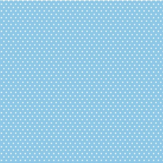 Xαρτόνι Scrapbooking 190gr 30cm x 30cm light blue small dot