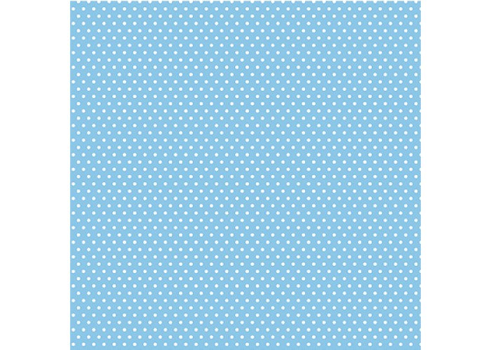 Xαρτόνι Scrapbooking 190gr 30cm x 30cm light blue small dot Xαρτόνι Scrapbooking 190gr 30cm x 30cm light blue small dot
