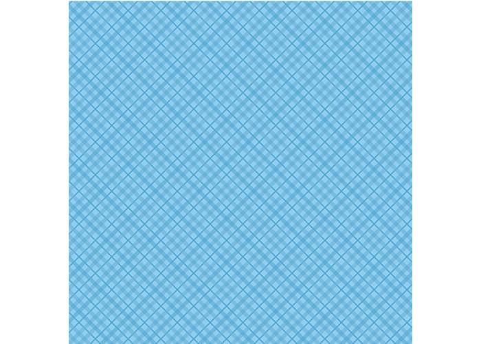 Xαρτόνι Scrapbooking 190gr 30cm x 30cm light blue plaid Xαρτόνι Scrapbooking 190gr 30cm x 30cm light blue plaid