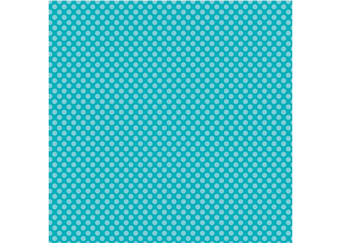 Xαρτόνι Scrapbooking 190gr 30cm x 30cm teal large dot Xαρτόνι Scrapbooking 190gr 30cm x 30cm teal large dot