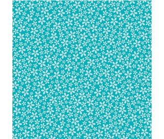 Xαρτόνι Scrapbooking 190gr 30cm x 30cm  teal flower Xαρτόνι Scrapbooking 190gr 30cm x 30cm  teal flower