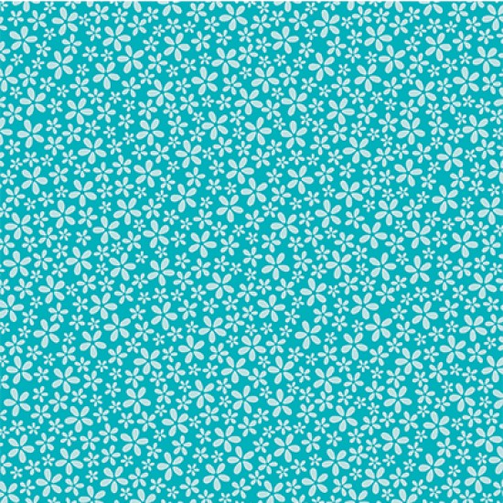 Xαρτόνι Scrapbooking 190gr 30cm x 30cm teal flower Xαρτόνι Scrapbooking 190gr 30cm x 30cm teal flower