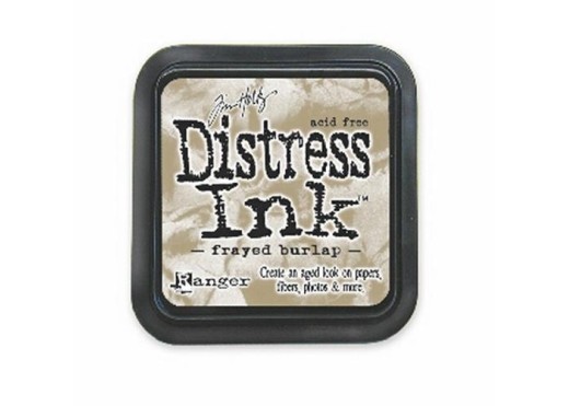 Distress μελάνι Frayed burlap