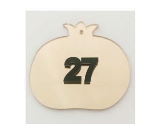 Plexiglass Ρόδι 9cm 2027 #7 