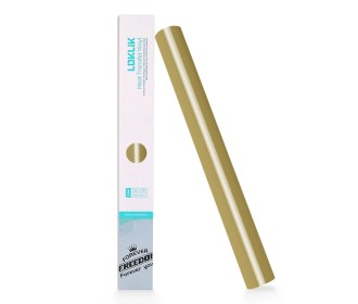 LOKLiK Heat Transfer Vinyl Basic Golden 30cm x 180cm   LOKLiK Heat Transfer Vinyl Basic Golden 30cm x 180cm