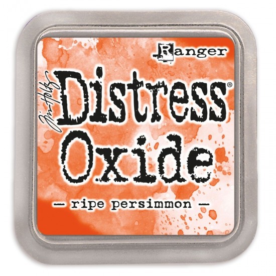 Tim Holtz distress oxide ripe persimmon