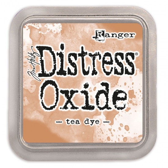 Tim Holtz distress oxide tea dye