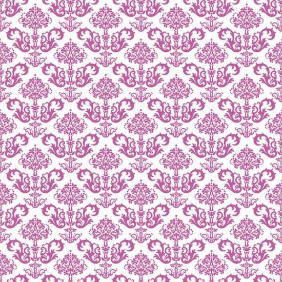 Χαρτοπετσέτα decoupage 33X33 ροζ μοτίβο
