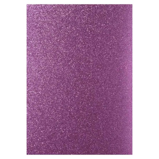 A4 Glitter Card Ρόζ