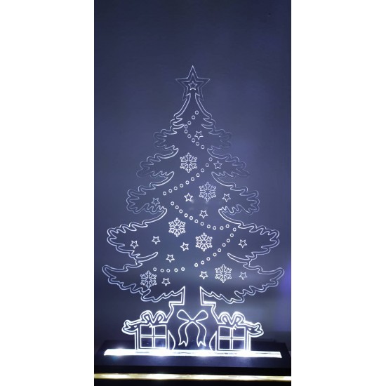 Διακοσμητικό Φωτιστικό Χριστουγεννιάτικο Δέντρο