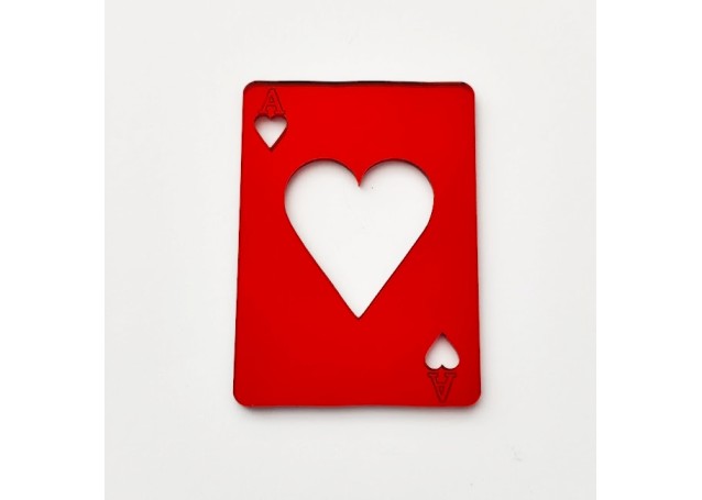 Plexiglass διακοσμητικό Τραπουλόχαρτο 