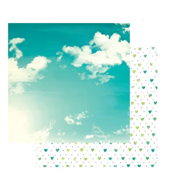 Χαρτόνι Scrapbooking FRESH AIR  30cm x30cm